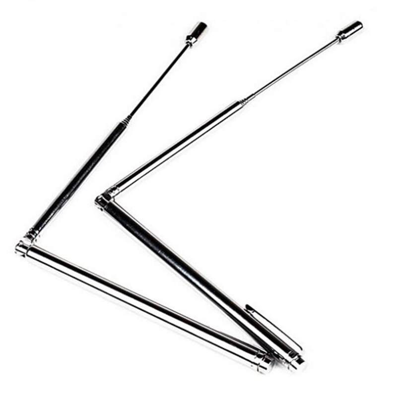 Portable Dowsing Rod Stainless Steel Water Detector Tool Adjustable Rods Flexible Divining Water Spirit Ghost Gold Buried Items