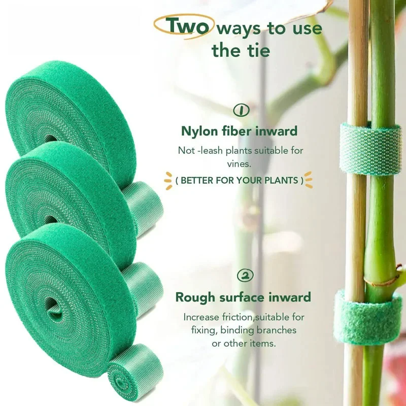 Loop Support Plant 5M Nylon Plant Bandage Tie Reusable Plant Hook Loo... – Grandado