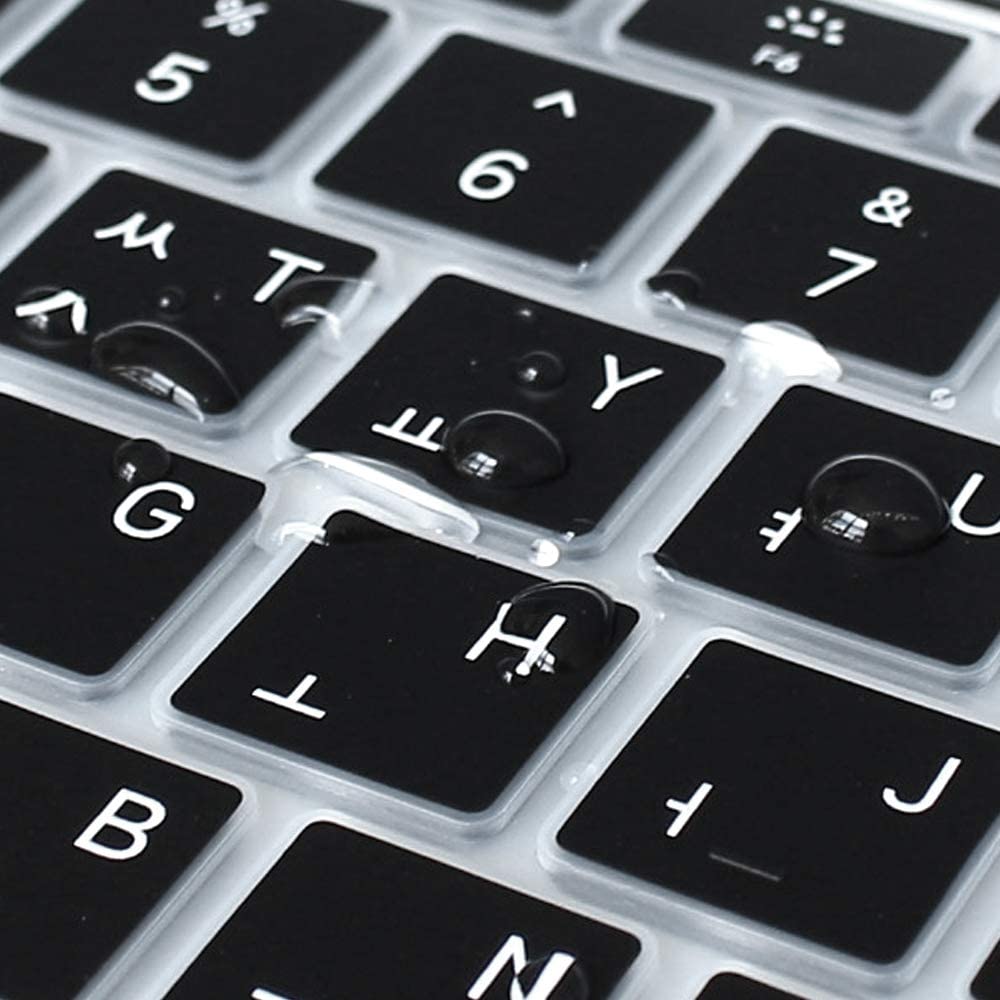 Koreański język silikonowa klawiatura pokrywa skóry pokrywa Protector dla MacBook najnowszy Air 13 A2337 A 2337 dotykowy ID A2179 M1 2020 2021