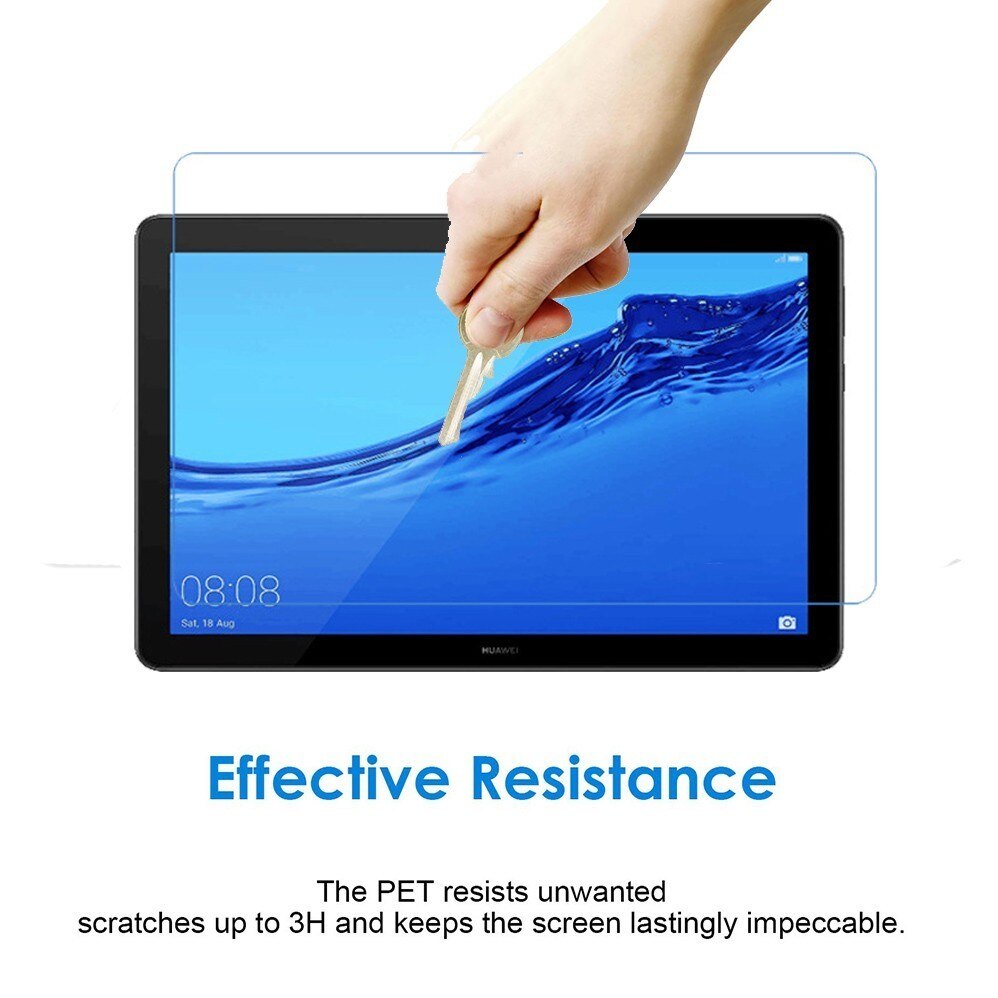 Paquete de 3 protectores de pantalla LCD transparente para Huawei MediaPad T5 AGS2-W09 W19 AGS2-L03 L09 de 10,1 pulgadas, Protector de pantalla antiarañazos para tabletas