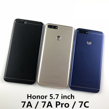 Funda trasera para Huawei Honor 7A pro Aum-l29 / Honor 7C Aum-L41 / Honor 7A, con botones de volumen de energía y logotipo