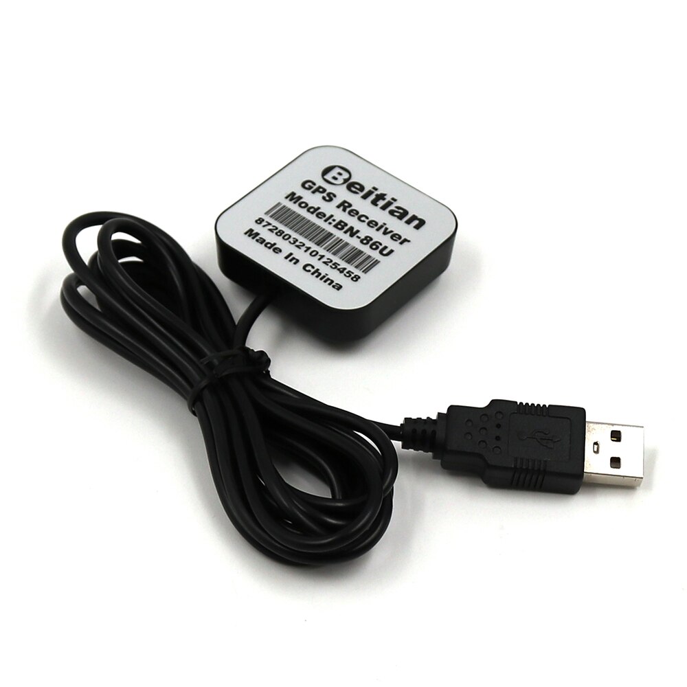 BEITIAN, GMOUSE, GPS GLONASS Dual receiver, 4M FLASH, USB 2.0 Male interface connector, 2.0m length, BN-86U better than BU-353S4