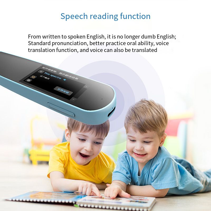 with Touch Screen Support WiFi Chinese / English Portable Scan Translation Pen Exam Reader Voice Language Translator Device