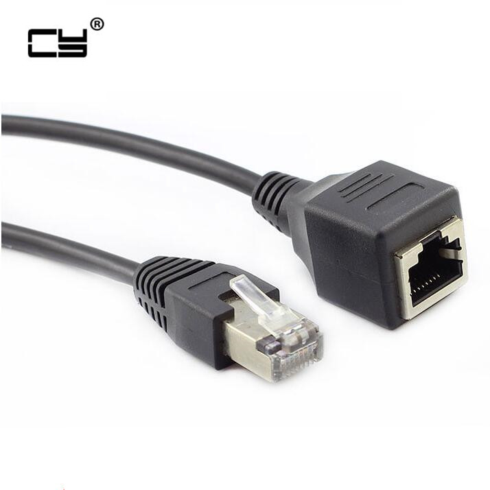Przedłużacz RJ45 męnarty na żeńnarty RJ45 Ethernet Sieć internetowa LAN RJ45 Kabel robić laptopa PC modem ADSL router RJ45 Kabel ekranowany