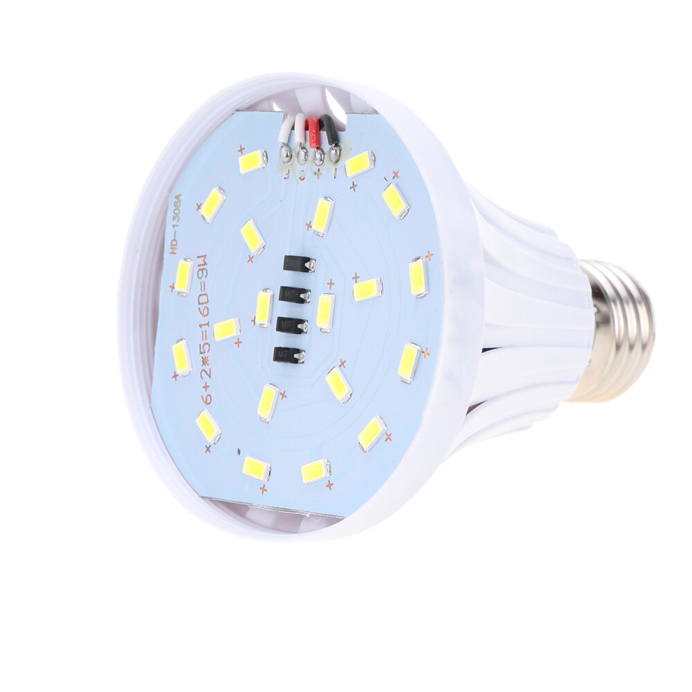 Aankomst Intelligente Led Lamp 3W 5W 7W 9W 12W Led Noodverlichting Oplaadbare Led lamp Lamp E27 Voor Thuis Lichten SMD5730 Chip