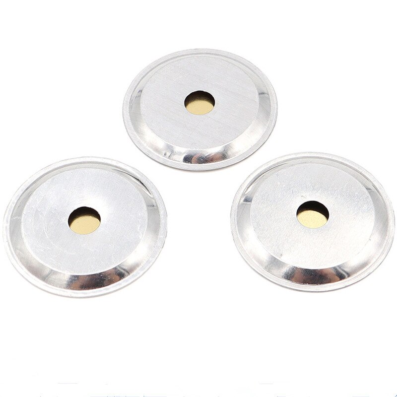 10Pcs/lot 15MM/20MM/27MM/35MM Piezoelectric Piezo Ceramic Wafer Plate Piezo For Buzzer Loudspeaker + Aluminum shell: 15MM