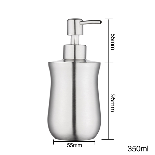 GAPPO liquid soap dispensers bathroom stainless steel color emulsion bottle bathroom kitchen accessories soap pumps: Y35006