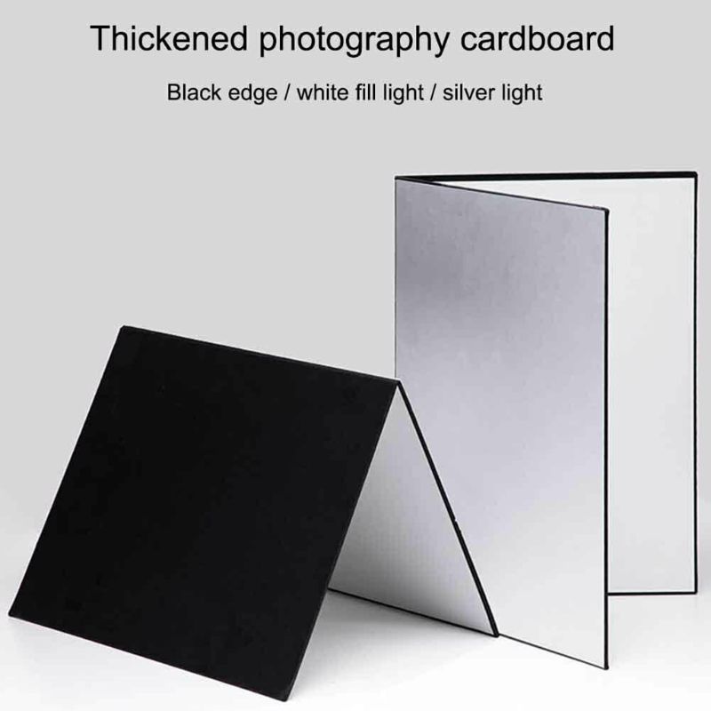 3 In1 Multipurpose Verdikte Dubbelzijdig Opvouwbare Kartonnen Voor Fotografie 11UB