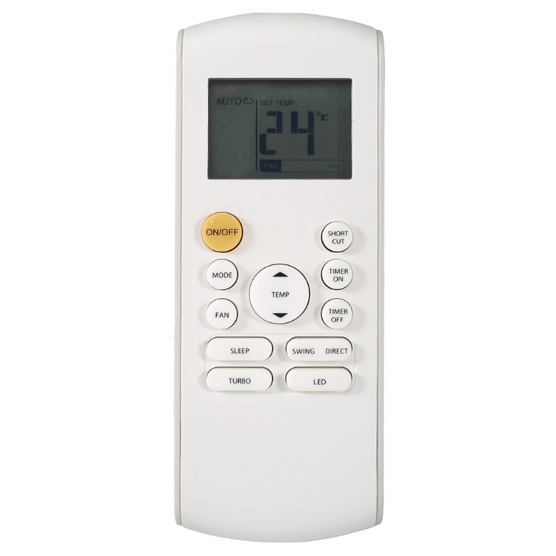 Ar Condicionado Substituição do Controle Remoto, Adequado para Midea, Komeco, Tornado, Comfee com LED, R06, BGCE, R06, BGE: Rosa