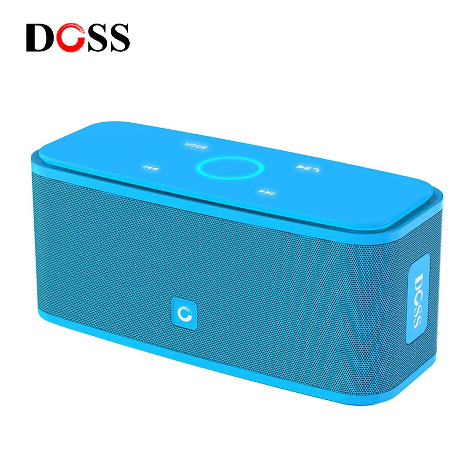 Doss Soundbox Draadloze Bluetooth Speaker Tws Touch Control IPX5 Waterdichte Mini Draagbare Klankkast Stereo Bass Computer Speakers