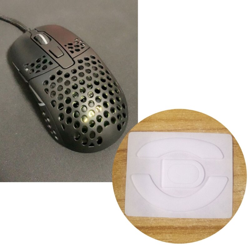 1 Pack Esports Tiger Gaming Ice Versie Mouse Skates Muis Voeten Voor Xtrfy M42 Muis Wit Glijdt Curve Rand
