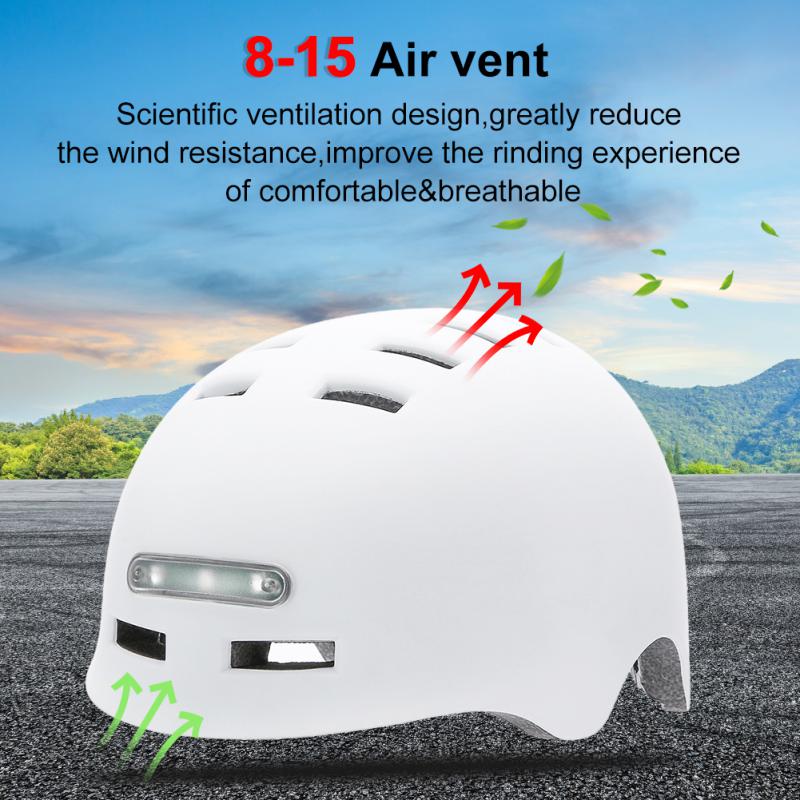 Cycling Smart Tail Light Bike Adult Helmet Electric Bicycle MTB Road Scooter For Sport Urban Lashing Helmet For Men Women