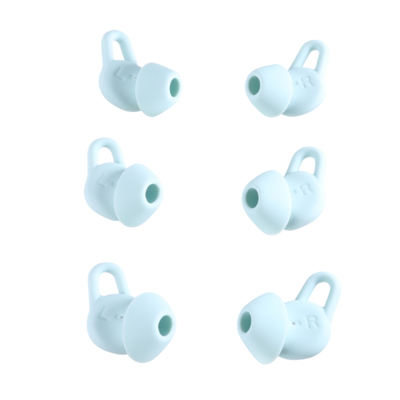 6pcs Silicone Ear Dicas para HUAWEI Freelace Pro2 Earbuds Eartips Fone de ouvido Dicas fones Earplugs para HUAWEI Freelace Pro 2: Olive