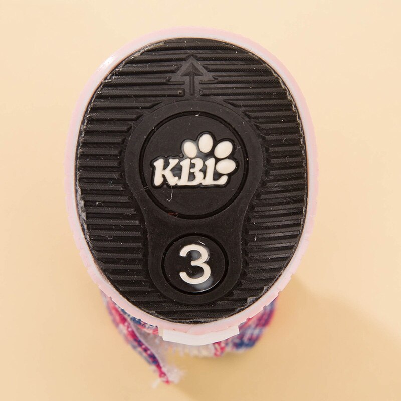 Plaid Warm Hond Schoenen Waterdicht Anti-Slip Schoenen Huisdier Voor Kleine Puppies Rassen Kat Herfst En Winter Sneeuw Boot accessoires 4 Stks/partij