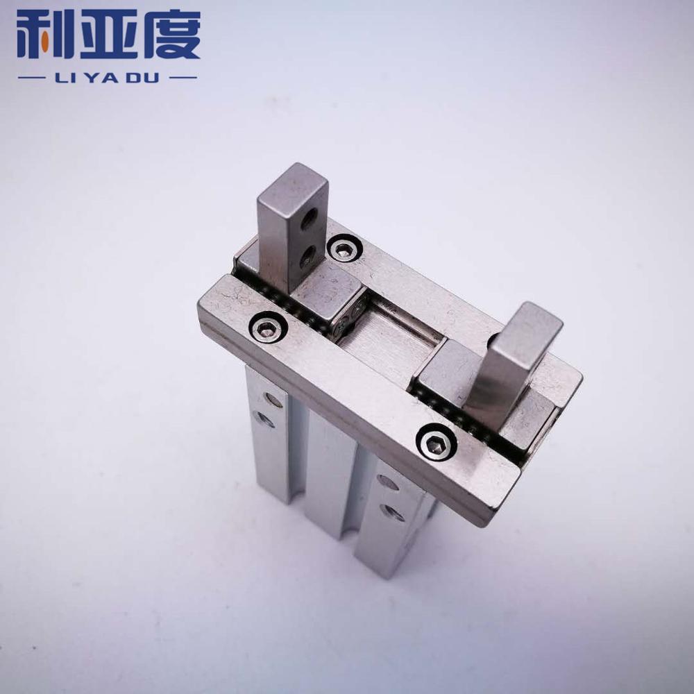 MHZL2-10D SMC type finger air cylinder long stroke parallel open and closed type gas claw pneumatic finger MHZL2-10D1 MHZL2-10D2
