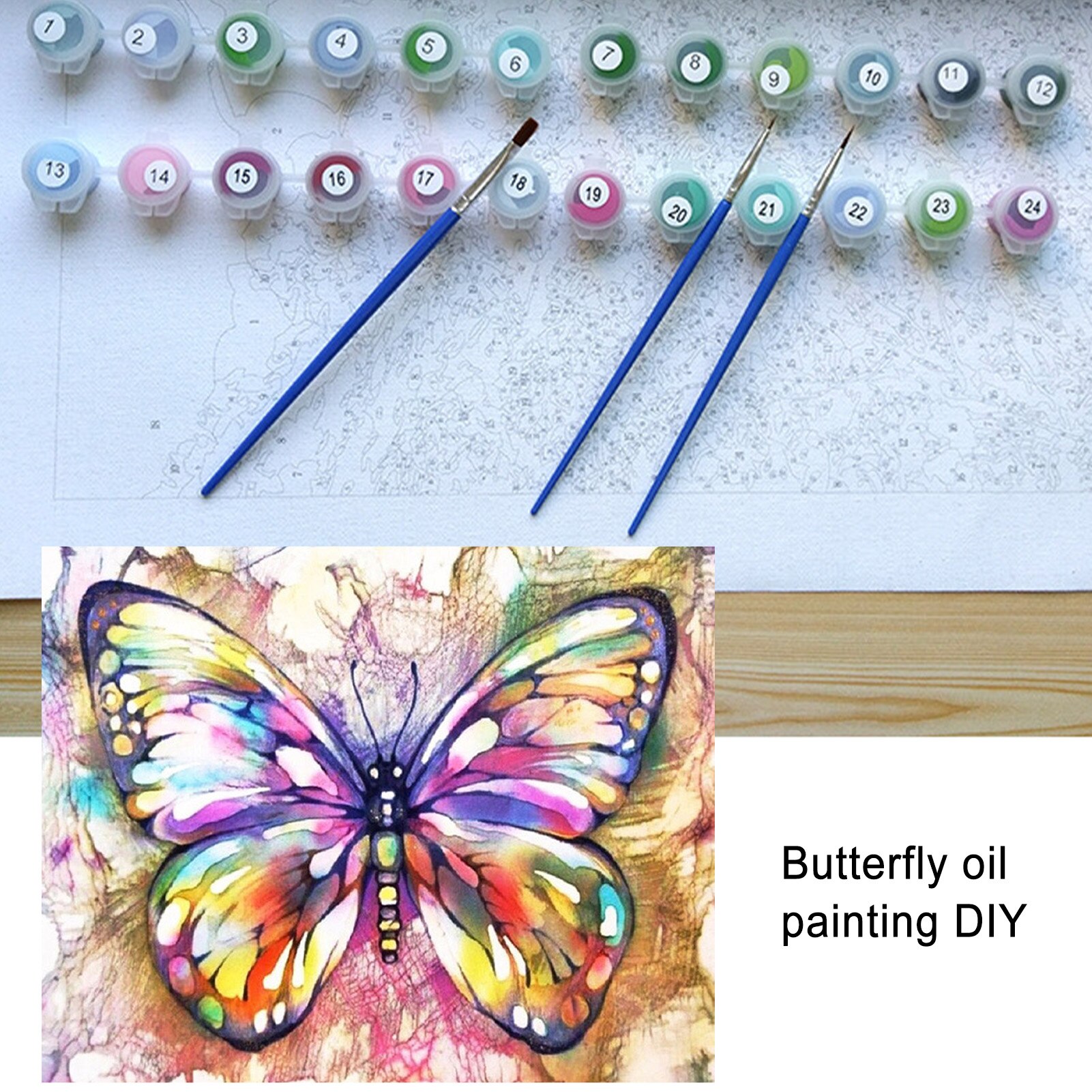 Diy Canvas Painting Pre-printed Textured Art Canvas Wall Art Canvas Oil Painting Art Drawing Relieve Stress Leisure Painting