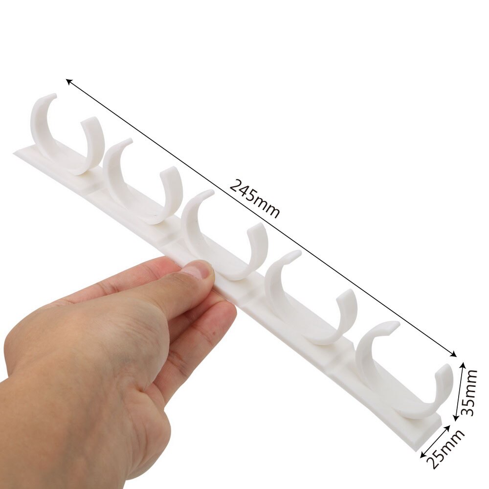 2 stk 4 stk skap klipphylleholdere krydderstativ gripper krydderbærer flaske lagringsholder butikk hjem kjøkken arrangør