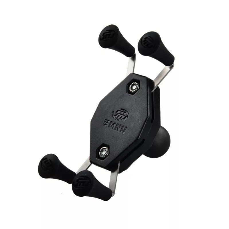Support de berceau de téléphone portable pour téléphone portable x-grip universel avec boule de 1 pouce pour supports RAM