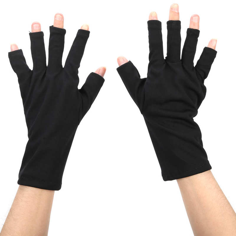 Gants de Protection UV pour manucure professionnelle, pour Nail Art, pour la Protection des mains de la plupart des gens, pour la randonnée