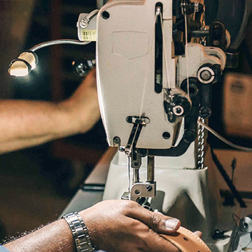 ICOCO Portable Sewing Machine LED Light 12LED Magnetic Mounting Base Gooseneck Lamp For All Sewing Machine