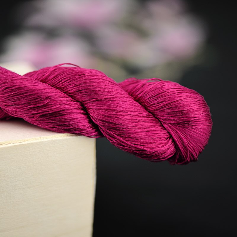 Zijde Borduurgaren/100% Zijden Draad/Hand Borduren Borduren Kruissteek/Rose Roze/9 Pure Kleuren: 8