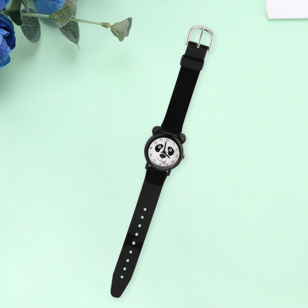 1Pc Waterproof Kids Watches Children Cartoon Quartz Wristwatch Colorful Watch for Children (White Tiger Pattern)