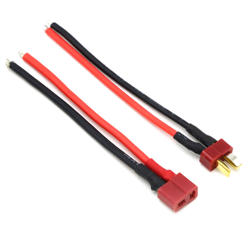 1 Stuks Deans Stijl T Plug Man Vrouw Connector Silicone Draad Met 10Cm 16AWG Voor Rc Lipo Batterij Rc model