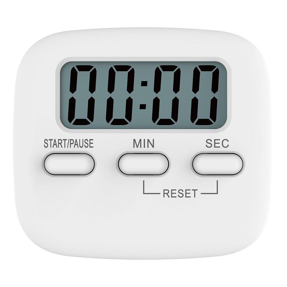 Koken Timer Sterke Rug Magnetische Digitale Timer Slapen Stopwatch Keuken Koken Countdown Voor Koken Sport
