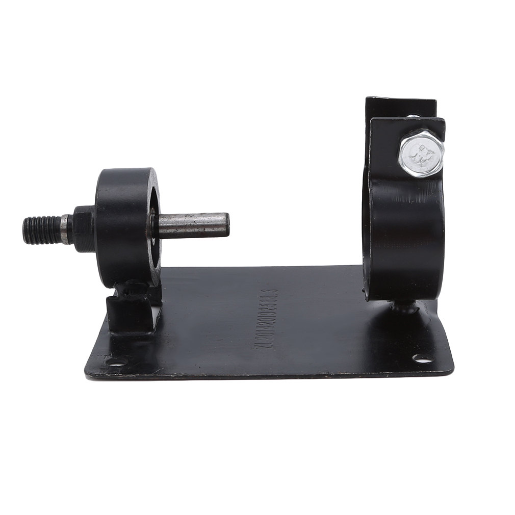 Black Cutting Machine Base Metal Wheel Guard Safety Protector Cover For Angle Grinder Grinding Machine Rack Tool Accessories