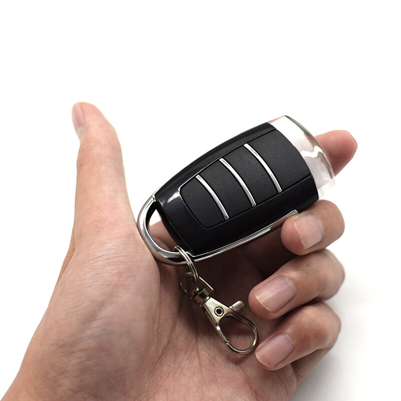 433 Mhz télécommande sans fil 1527 Code d'apprentissage émetteur porte Garage porte contrôleur de lumière 1 2 3 4 bouton