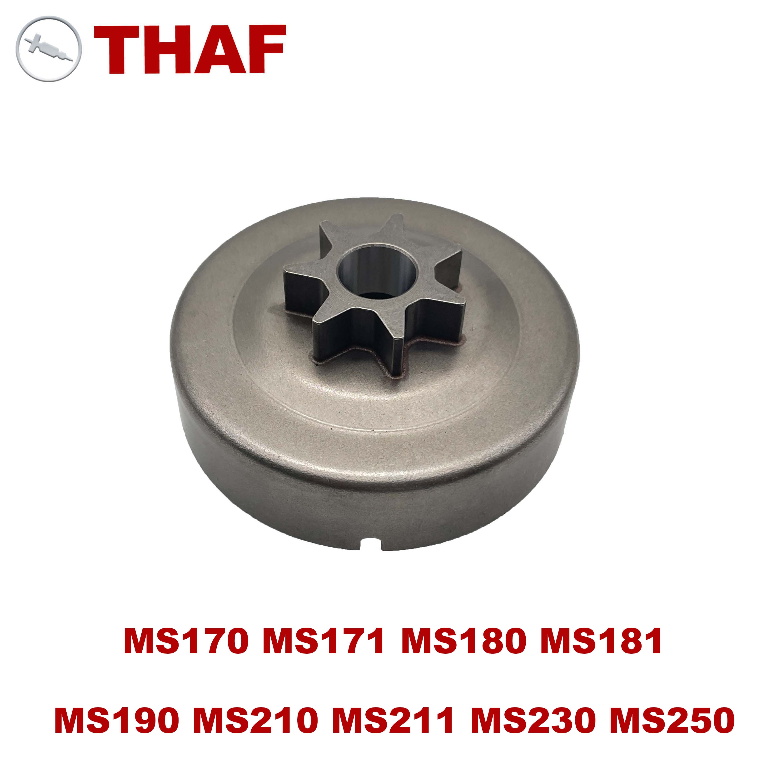 THAF Kettingwiel Vervanging Tuingereedschap Reserveonderdelen voor STIHL Kettingzaag MS170 MS171 MS180 MS181 MS190 MS210 MS211 Integrale