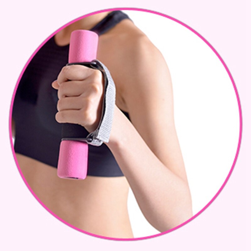 Oefening Een Paar Lopen Dumbbells Hand Gewichten Aerobics Workout Fitness Sport