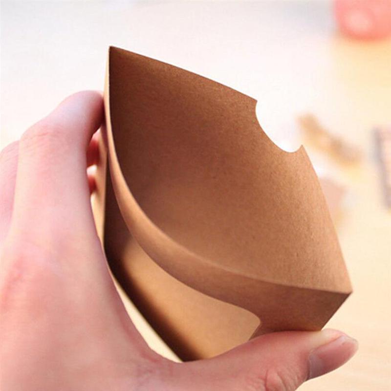 30 stuks 6 inch papieren fotolijst, retro kraft fotolijst hangende decoraties met touw en clips (kraft)