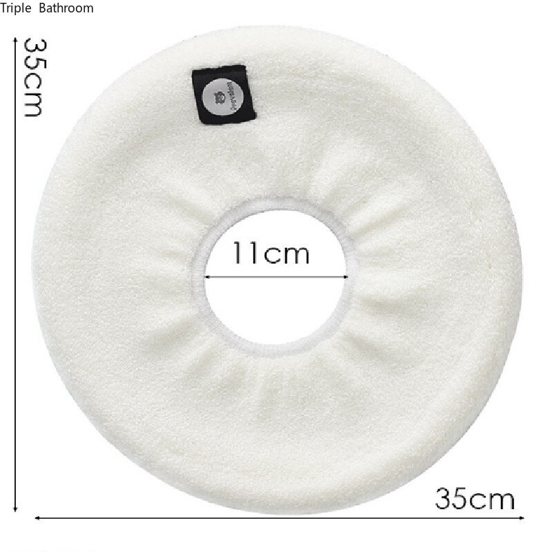 Winter Large Universal Keep Warm Waterproof Soft Toilet Mat Washable Thicken Bathroom Supplies Toilet Seat Cover Accessories