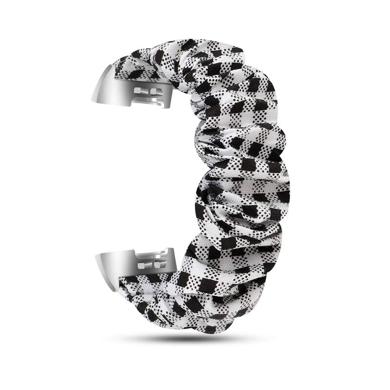 Scrunchies Elastic Strap For Fitbit Charge 4/Charge 3 Women Soft Leisure Fabric Replacement Bracelets For Fitbit Charge4 Correa: Color 3 / For Fitbit Charge 3