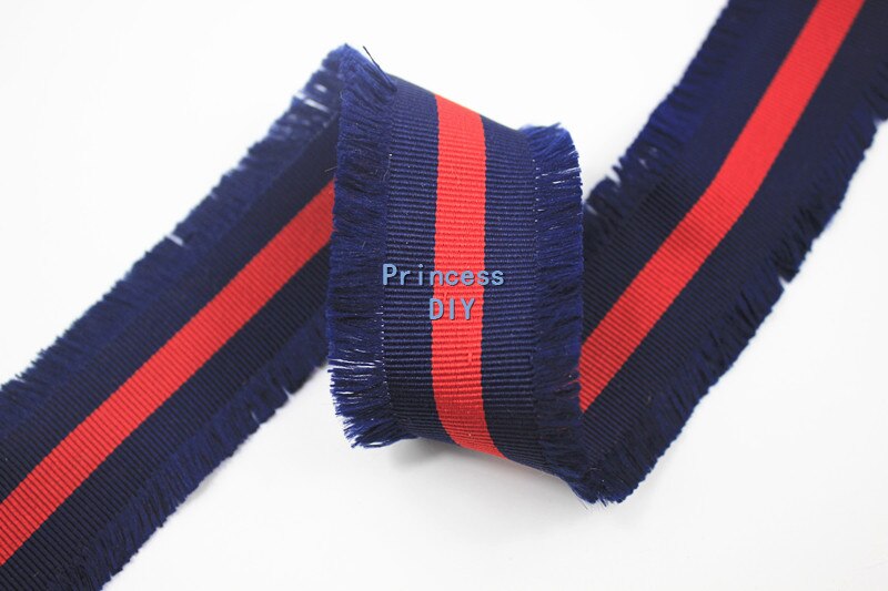 5 m/partij 45mm Grosgrain Polyester Webbing Marineblauw Rood Blauw Lint Tas Versierd Tape Trimmen DIY Tas Haar Boog broche Accessoire: Default Title