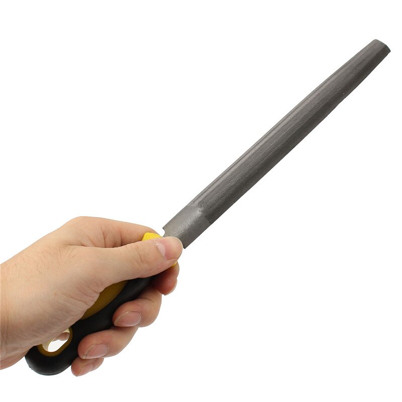 5pcs/set Engineer Metal File 8 Inch 200mm Soft Grip Assorted Half Round Flat SquareTriangle Round Metal File Set