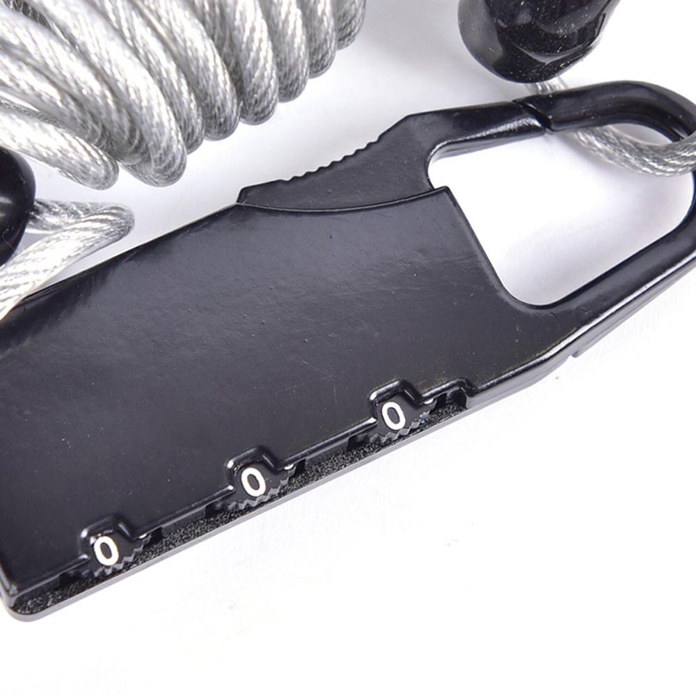 Bike Lock Spring Package Security Lock Portable Spring Anti-theft Bicycle Code Lock Mini Luggage Password Lock