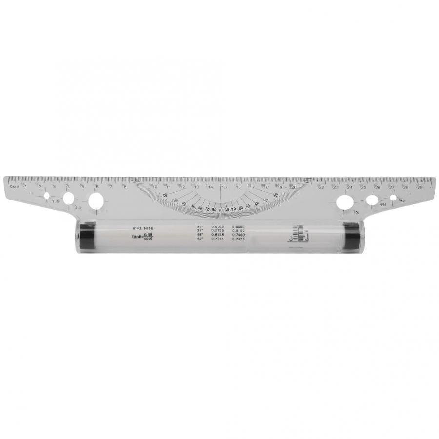 Parallel Roll Ruler Drawing Drafting Type Angle Ruler Art Measurement Tool 30cm Length Measurement Tools