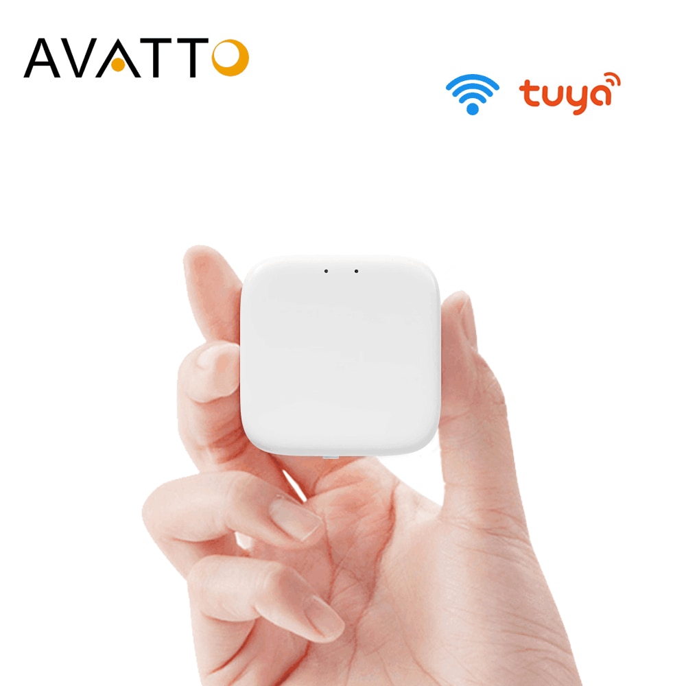 Avatto Zigbee Gateway,Tuya Smart Zigbee Hub ,Smart Leven App Afstandsbediening Smart Home Brug, werkt Met Alexa Google Thuis