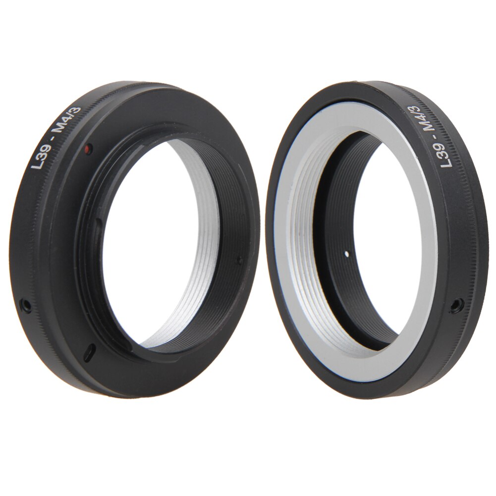 FÜR Leica L39 m39 Objektiv Adapter Ring zu Mikro 4/3 M43 Schraube Halterung für Kamera Körper für Olymp EP1 EP2 DMC-G1 GH1 GF1 UK Schwarz