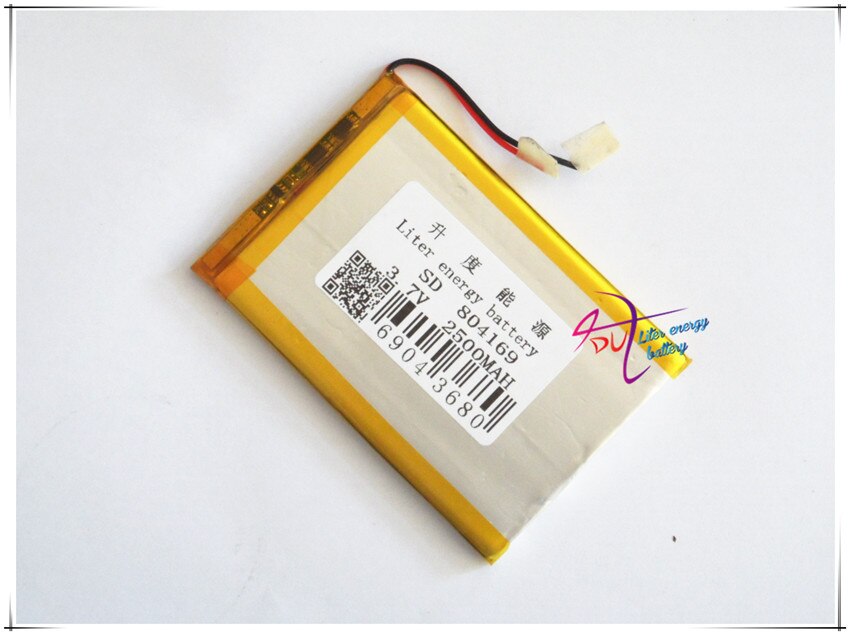 804169 móvel de alimentação 2500 MAH bateria de polímero de lítio bateria de polímero