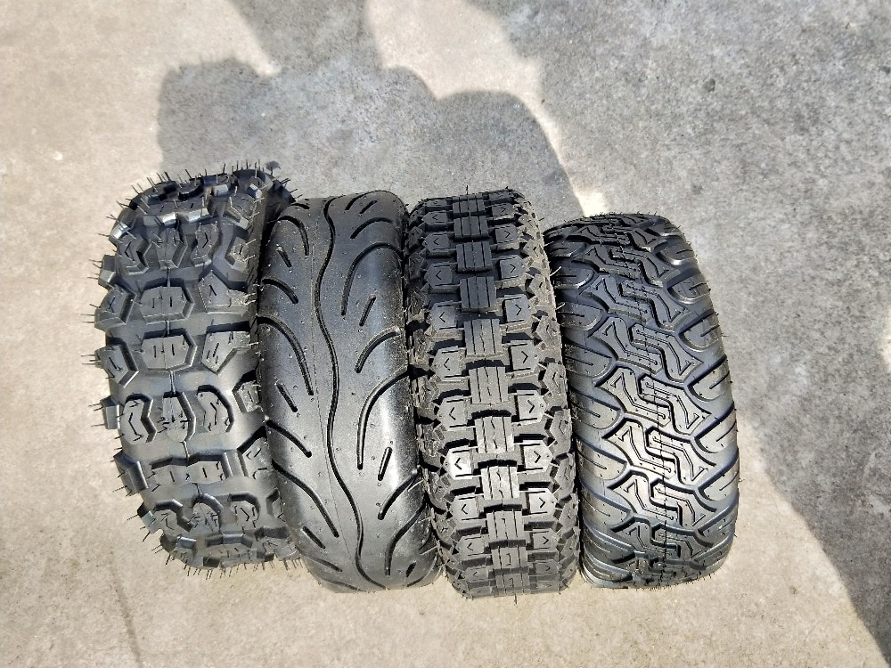 Neumático para scooter eléctrico Dualt Ultra, ruedas sin cámara, modelo Cross-country 90/65-6,5, de 11 pulgadas,