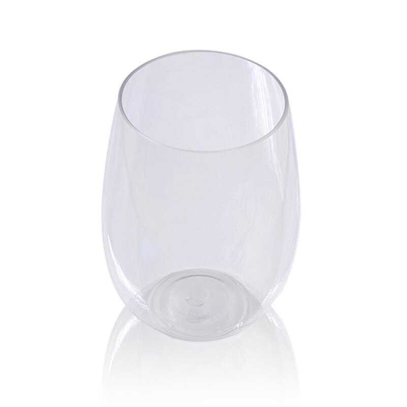 1/2/4Pcs/Set Shatterproof Tritan Wine Glasses Wine Tumbler Glasses Cups Reusable Transparent Fruit Juice Beer Cup For Home Bar: 2pcs