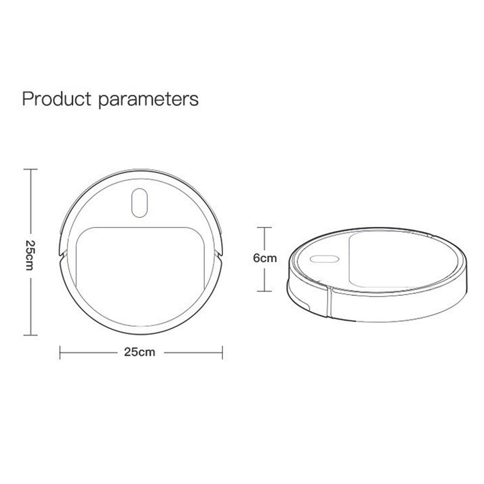 1800pa Robot Vacuum Cleaner Smart Sensor Protection robot aspirador vacuum sweeper Vacuum aspiradoras para el hogar