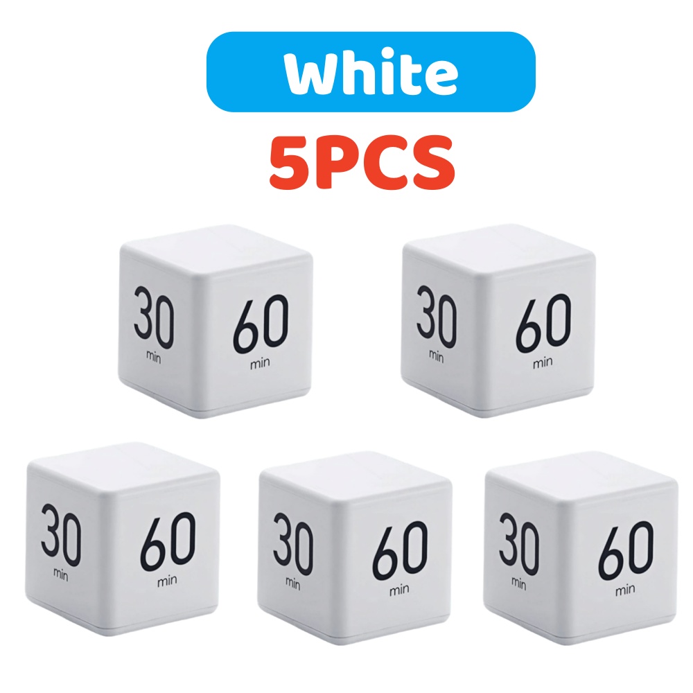 Digital Kitchen Timer Stopwatch Pomodoro Timer Gravity flipIntelligent Learning Timer, Clear Loud Home Kitchen Accessory: transparent