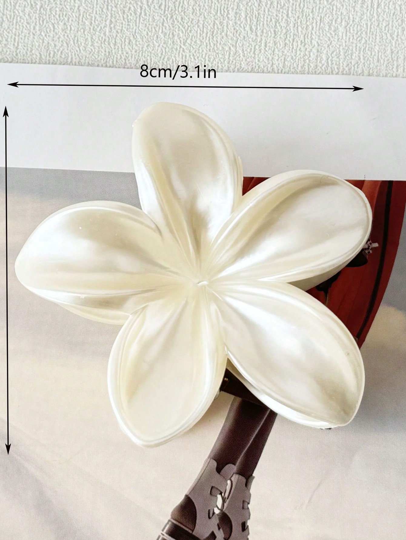 1/2 Stuks Mode Eenvoudige Glanzende Ei Bloem Haar Klauwen Voor Vrouwen Meisjes Party Haaraccessoires