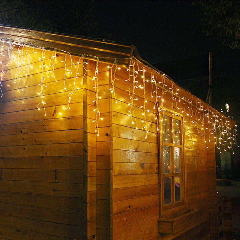 Rideau lumineux papillon à lumière LED, 3.5m, guirlande de noël, féerique, pour , mariage, fête, maison, nouvel an, décoration: Style2 Warm white / 3.5M 220V EU Plug