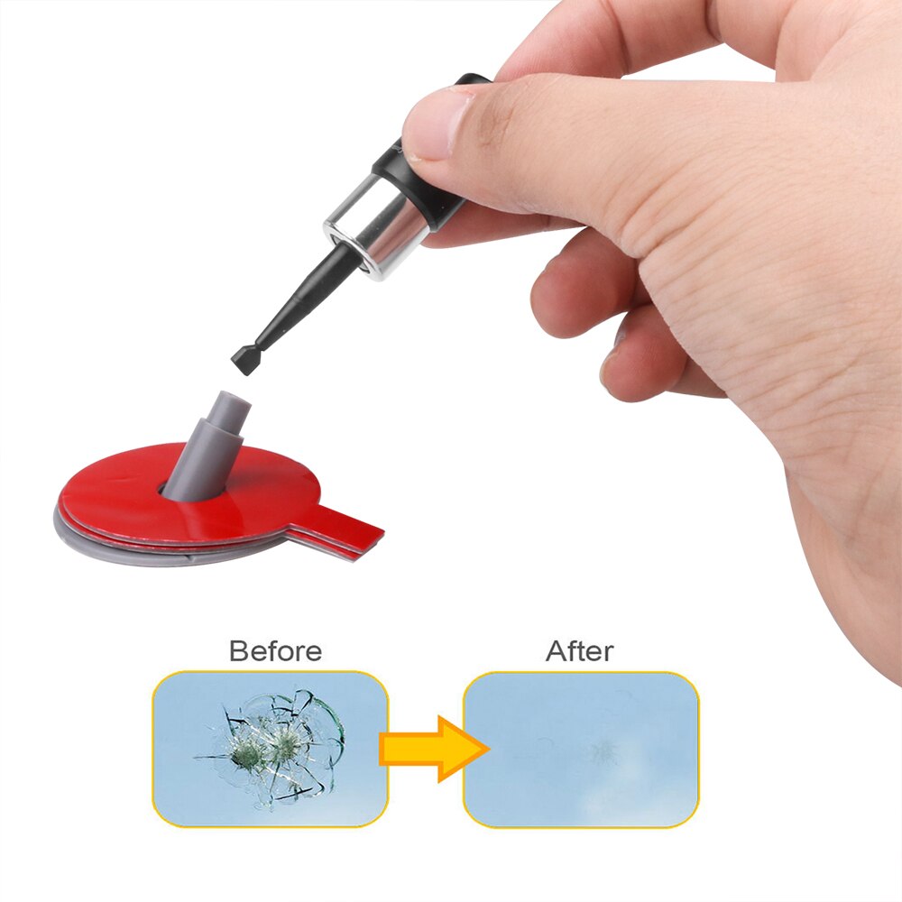 DIY Repair Tools Car Windshield Repair Kits fixing Glass Scratch Windscreen Crack Restore Window Screen smooth surface