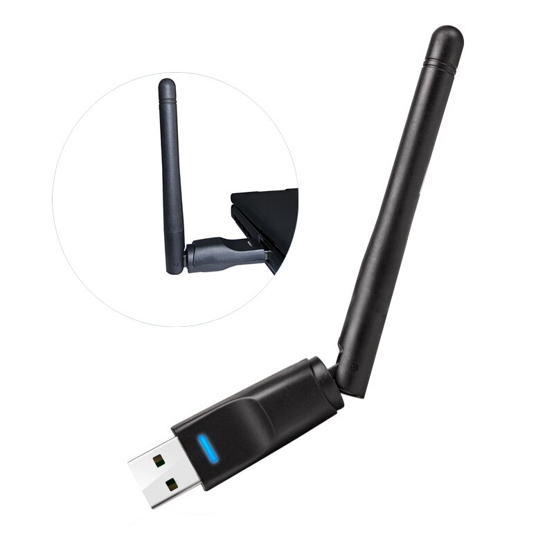 150Mbps Wireless USB WiFi Adapter 2.4GHz Mini WLAN Network Portable USB WiFi Receiver Wifi Antenna for PC for iPad for iPhone